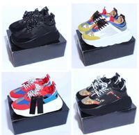 Top quality Italy reflective height reaction Casual Shoes men women sneakers Beautiful stylish multi-color thick sole trainers Size 36-45