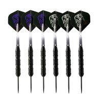Knight darts keel type needle darts with purple dragon wing silver dragon wing dart needles three boxed indoor competitive toys