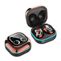 Mini Tomurcukları S6 SE Bluetooth Kulaklık Gürültü Iptal TWS Kulaklık Solunum Işık TimeTable Ekran Akıllı Telefon için Kulak Içinde Kablosuz Kulaklık Spor