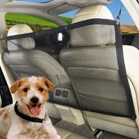 Auto Organizer 115x62cm Verstelbare Mesh Veiligheidsbarrière Guard voor Pet Hond Omheining Bescherming Netto Travel Voertuig Accessoires