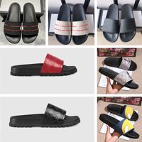 2021 Sippers Designer Slipper Men Women Sandals with Correct Flower Box Dust Bag Shoes snake bee print Slide Summer Wide Flat Slides size 35-46