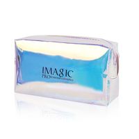 Imagic Laser Travel Makeup Bag Водонепроницаемая удобная Большая емкость Открытый Домашний Умывальник Coloris Макияж Сумки для хранения