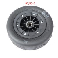 Neumático de la rueda de 80 / 60-5 con cables para el mini mini karting delantero de Kart de Kart Kart Kart Motorcycle Wheels llantas