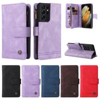 PU Leather Phone Cases for Samsung Galaxy S22 S21 S20 Note20...
