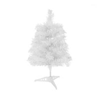 Christmas Decorations White Solid Metal Bracket Mini Tree Hinged Snow Beautiful Garlands And Luster Pink Lightweight Blue Artificial Spruce