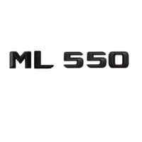 ABS Matt Black " ML 550 " Trunk Rear Letters Words Number Badge Emblem Sticker Stickers for Mercedes Benz ML Class ML550