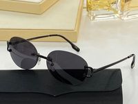 Sunglasses For Men and Women Summer style Anti-Ultraviolet Retro Egg type Plate Frameless Fashion Eyeglasses Random Box 0124