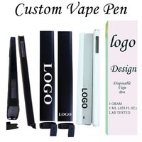 Custom Disposable Vape Pen Disposable E- cigarettes 1. 0ml Car...