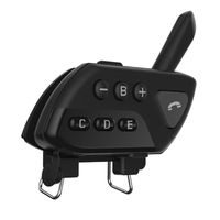 Walkie Talkie M7 Motocicleta Bluetooth Intercom Capacete Interphone Headset à prova d 'água sem fio moto