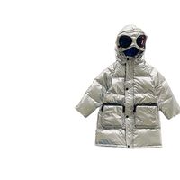 Crianças para baixo casaco inverno crianças outwear meninas roupas roupas desgaste crianças jaqueta nos longos garotos branco pato espesso B9481