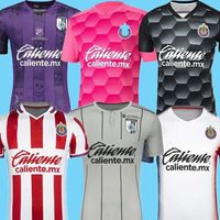 2021 Chivas de Guadalajara Eve Uzakta Üçüncü Futbol Formaları 20 21 Kaleci Camiseta De Futbol Jersey Kitleri Futbol Gömlekleri