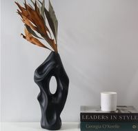 Vases Vase Vase en céramique Géométrique Origami Motif Coloré Artisanat Arrangement de fleurs Accessoires Moderne Home Décoration
