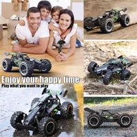 1set 2020 New Remote Control Car 1:18 Off-road Racing Car 15 Km/h High-speed Track Children&#039;s Toy Car Remote Control Q0726