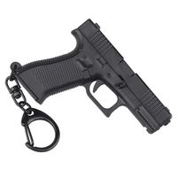 Mege Tactical Pistol Shape Keychain Mini decorazioni portatili Staccabili G-45 Gun Arma Portachiavi Portachiavi Portachiavi Catena Anello Trend Regalo G1019