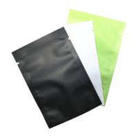 Gift Wrap 100PCS Matte Flat Open Top Aluminum Foil Bag Vacuu...