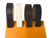 Cinture di design classico Cinture da donna fibbia cintura di alta qualità in pelle per uomo donna 4 stile con scatola