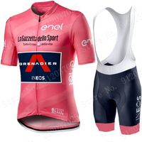 Inéos Grenadier Maillot Tour Italie 2021 Jersey Cyclisme Ensemble Vêtements d'été Mens Vélo Vélo Vélo T-shirts Vélo Short MTB