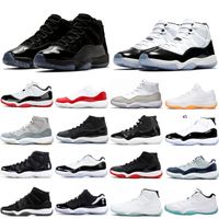 25e anniversaire 11 11s hommes femmes chaussures de basketball élevées héritages Concord 235 45 Sclaque de confiture et de robe Legend Blue Sport Sneakers