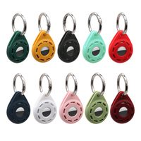 Silicone Protective Case for Airtag with Keychain Soft Anti-...