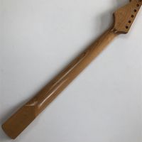 Geroosterde Maple Guitar Neck 22 Fret 25.5 Inch Maple Fingerboard Dot Inlay en Bone Nut Gloss