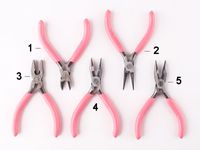 Cute Pink Color Handle Anti- slip Splicing and Fixing Jewelry...