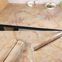Marble Vinyl Film Self Adhesive Waterproof Wallpaper for Bathroom Kitchen Cupboard Countertops Contact Paper PVC Wall Stickers 513 R2