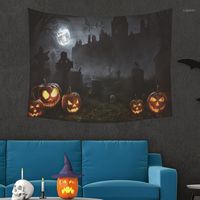 Tapestries Halloween Background Cloth Hanging Tapestry Bedroom Decoration Tapestrys Party Accessories