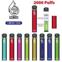 100% Original Poco Mesh Descartável E-Cigarros Pod PODS 2000 Puffs 1250mAh Bateria 7ml Cartucho Prefilado Stick Vape Vape Vs Bang Bar Plus Xtra XXLA24