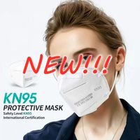 Neue 12 Farben KN95 Mask Fabrik 95% Filter Bunte Einweg-Aktivkohle-Atmungsatmung 5-Ebenen-Designer Gesichtsmasken Einzelpaket