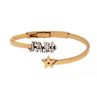 Design jewelry letter star open Bracelet women's simple bracelet Jewelry