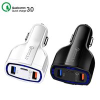 3- Port Fast Car Chargers QC3. 0 Quick Charger Dual 2 USB Port...
