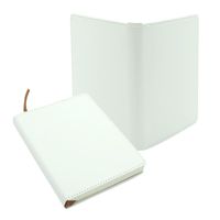 Cuaderno de la cubierta de cuero de imitación en blanco de las blocs de la sublimación con la página dentro de la página A5 A6 Daily Programar Memo Sketchbook Home School Office Supplies