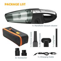 Car Wireless Vacuum Cleaner 7000PA Powerful Cyclone Suction ...