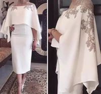 Glamorous Matka panny młodej Suknie Płaszcza Koronkowe Aplikacje Długie Formalne Godmother Wieczór Wedding Party Guest Gown Plus Size Custom Made