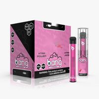 Bang XTRA XL Jugueux E-Cigarettes E-Cigarettes 600 Puffs Dispositif de vapotage 2ml Cartouches Pods 450mAh Atomisateur de batterie Pk Puff XXL