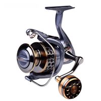 Fishing Reel 2000-7000 Series Drag 21kg Metal EVA Ball Grip Spool Spinning Saltwater For Carp Wheel Pesca 220120