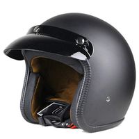 Motorcycle Helmets Jet Helmet Open Face Custom Scooter MaBla...