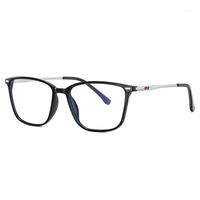 Óculos de sol azuis Bloqueio de óculos para homens Mulheres Quadrado TR90 Frame Anti Radiação Computador Proteger os olhos