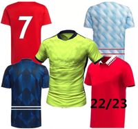 2023 Sancho Jerseys de futebol Rashford Shaw 2022 Camisa de Futebol Versão Versão Utd Pogba Martial B. Fernandes Homens Kit Kit Kits de futebol Kits