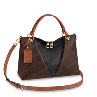 2021 Sac fourre-tout sac à main sacs à dos femme sac à dos femmes sacs à dos de fleur brun en cuir embrayage mode portefeuille sacs 43948 36/77 / 16cm # cp01