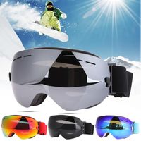 Профессиональные двойные слои UV400 Anti-Fog Big Ski Mask Szreates Unisex безмновые лыжные очки на открытом воздухе на лыжах сноуборд