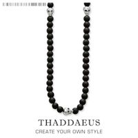 Beads Necklace Skulls,2017 Brand New Strand Fashion Jewelry Europe Style Rebel Cross Bijoux Gift for Men & Women Friend