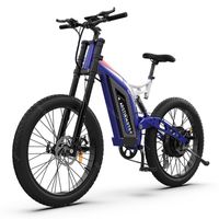 S17-1500W Электрические велосипеды Взрослые электрические велосипеды 48V20AH Съемная батарея Мощная электрическая велосипедная гора eBike