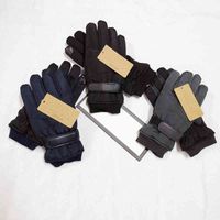 冬と秋のカシミヤミッテン手袋素敵な毛皮の屋外スポーツ暖かい冬の冬のスポーツの手袋