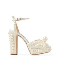 2022 Women Sandals Wedding dress bride shoes White Satin Pla...