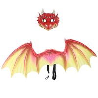 Party Masken Halloween Wing Face Shield Kinder Kinder Baby Kostüm Requisiteur Geburtstag Cosplay Zubehör