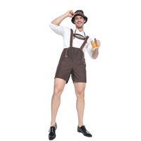 Men' s Shorts Authentic Oktoberfest Lederhosen German Bi...