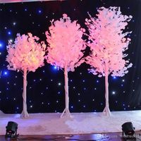 1.5 m 5Feet Yükseklik Beyaz Yapay Ginkgo Biloba Yaprak Maidenhair Ağaçları Roma Sütunları Yolu Düğün Alışveriş Merkezi Açıldı Sahne Açıldı
