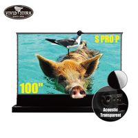 VIVIDSTO 100 inch S PRO P Ultra short Throw Screen Perforate...