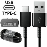 USB-кабели Быстрое зарядное устройство для Samsung S8 S10 Тип C Зарядная кабель 1М